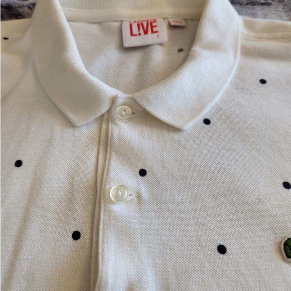 Men’s Slim Fit Cotton Lacoste Polo - Picture 3 of 10
